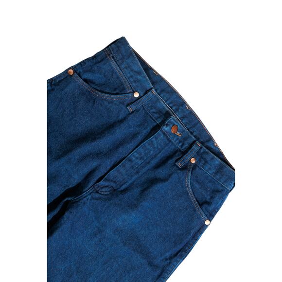 Wrangler mens 13MWZ Cowboy Cut Jeans Blue Made In USA‎  31 x 34 - Picture 4 of 7